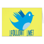 Follow Me Greeting Card