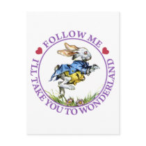 Follow me - I'll take you to Wonderland!
