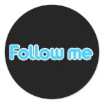 Follow me stickers