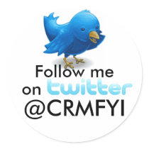 Follow me sticker