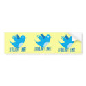 Follow ME Twitter  Bumper Sticker bumper stickers