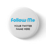 follow me (twitter) pins