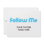 follow me (twitter) personalized invites