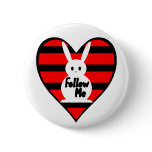 Follow Me White Rabbit Pins
