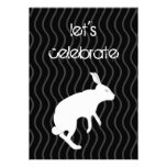 follow the white rabbit birthday invitation party