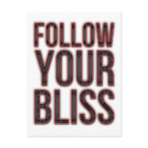 Follow Your Bliss Postcard