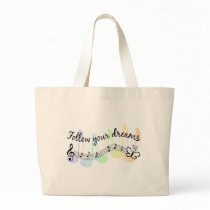 Follow Your Dreams Canvas Bag