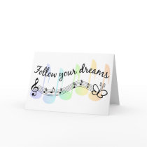 Follow Your Dreams Card