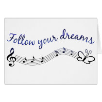 Follow Your Dreams Greeting Card