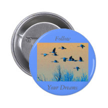 Follow Your Dreams - Flock of Geese Pins