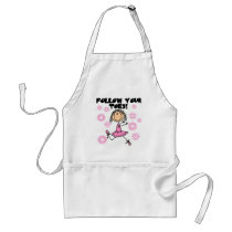 Follow Your Toes Ballerina Tshirts and Gifts Apron