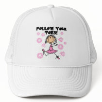 Follow Your Toes Ballerina Tshirts and Gifts Trucker Hats