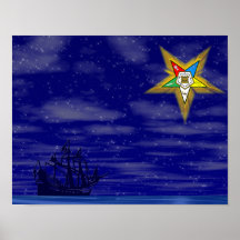 Following the Star Print