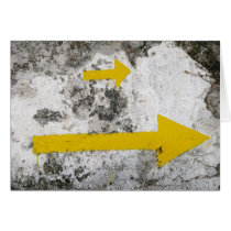 Following the Yellow Arrows Card cards