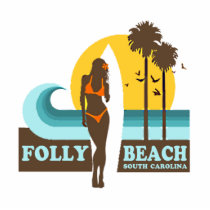 Folly Beach. Photo Cut Outs