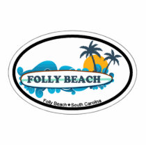 Folly Beach. Photo Cut Outs
