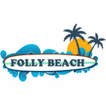 Folly Beach. Acrylic Cut Outs
