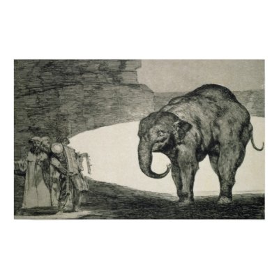 Folly of Beasts Print by bridgemanart