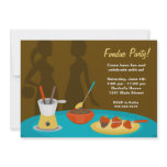 Fondue Party Invitation