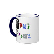 Font Freak Typography Designer Saying Mug