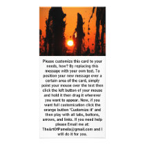 Fontain Water at Sunset photo cards