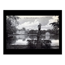 Fontainebleau Palace, France 1910 Vintage Postcards