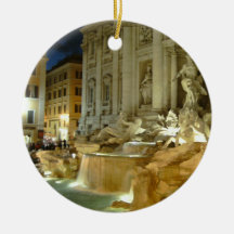 Fontana di Trevi Christmas Ornament