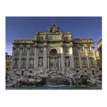 Fontana di Trevi Postcard