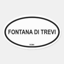 FONTANA DI TREVI STICKER