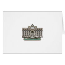 Fontana di Trevi: Trevi Fountain: 3D Model: Greeting Cards