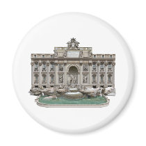 Fontana di Trevi: Trevi Fountain: 3D Model: Magnets