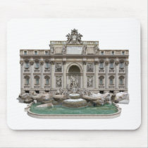 Fontana di Trevi: Trevi Fountain: 3D Model: Mousepads