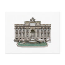 Fontana di Trevi: Trevi Fountain: 3D Model: Post Card