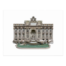 Fontana di Trevi: Trevi Fountain: 3D Model: Post Card