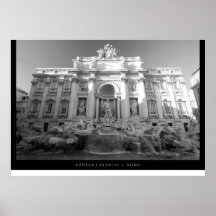 Fontana di Trevi - Trevi Fountain Posters