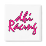fontpink fridge magnet