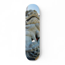 Foo Dog In Chinatown In Los Angeles Skateboard Deck