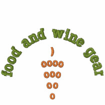 food and wine gear shirt polo