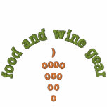 food and wine gear shirt embroidered shirts