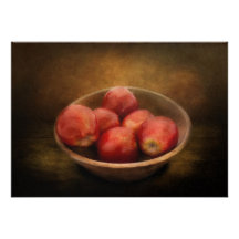 Food - Apples - A bowl of apples Personalized Announcement