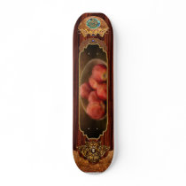 Food - Apples - A bowl of apples Custom Skate Board