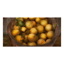 Food - Apples - Golden apples Photo Card