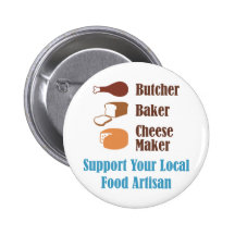 Food Artisan Buttons