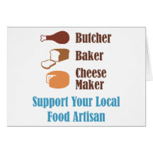 Food Artisan Greeting Cards