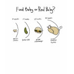 Food Baby or Real Baby? t-shirts