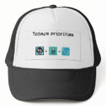 food-beer-fishing mesh hat