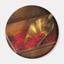 Food - Candy - Hot cinnamon candies Refrigerator Magnet