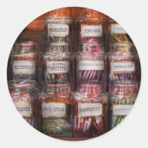 Food - Candy - Penny Candy Stickers