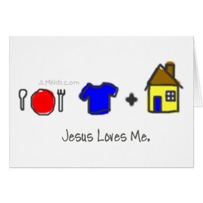Food, Clothing, and Shelter Greeting Cards by sbjscghill1