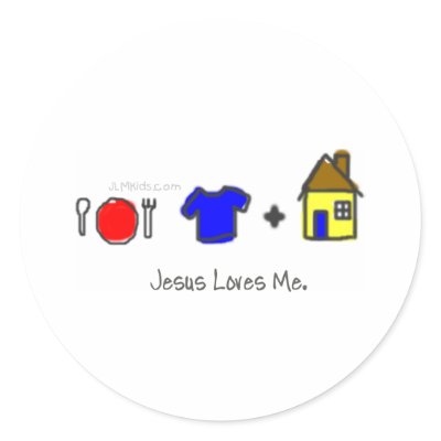 Food, Clothing, and Shelter Sticker by sbjscghill1